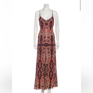 Alice + Olivia print long dress